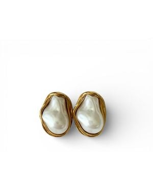 Vicky&Nico Aurora Baroque Studs - Metallic
