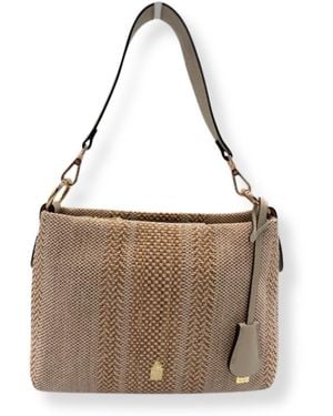 Franchetti Bond Neutrals Cara Italian Raffia Classic - Brown