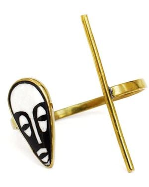 Lala Salama Kinyago Cuff - Metallic
