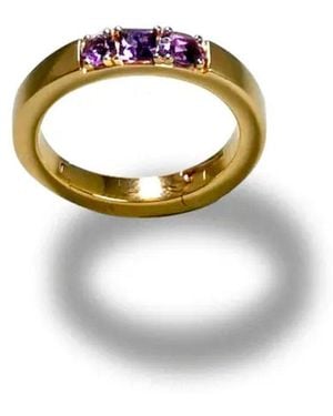 Onia Amethyst Loop Lock - Metallic