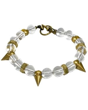 Rachel Nathan Neutrals On Point: Rock Quartz Bracelet - Metallic