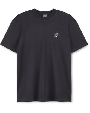 Sea_Washed Classic Statement Tee - Black