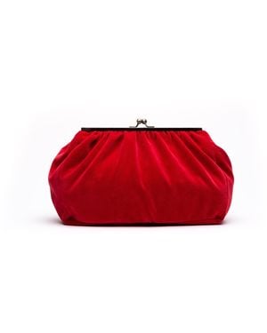 Danni Ro Porto Clutch - Red