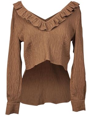 MARGOT VII Luz Blouse - Brown