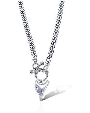 Bayemeyc Opia Heart Chain Necklace - White