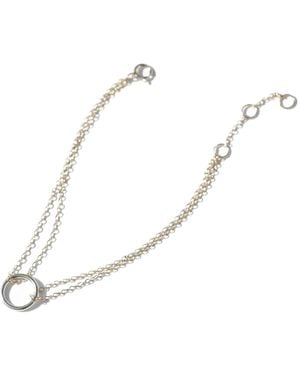 VicStoneNYC Fine Jewelry Forever Circle Bracelet - White