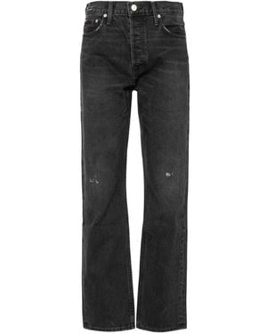 NOEND Kent Relaxed Straight Jeans - Grey