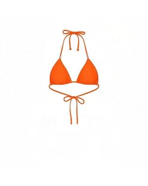 Brasini Swimwear Soninha Convertible Bikini Top - Orange