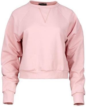 Conquista Cropped Sweatshirt - Pink