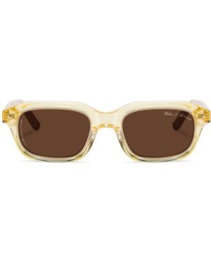 Walton & Mortimer Neutrals No.28 Bulletproof Champagne Mist Sunglasses - Brown