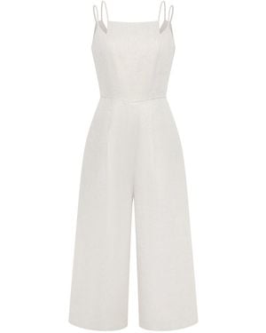 Emma Wallace Shelly Jumpsuit - White