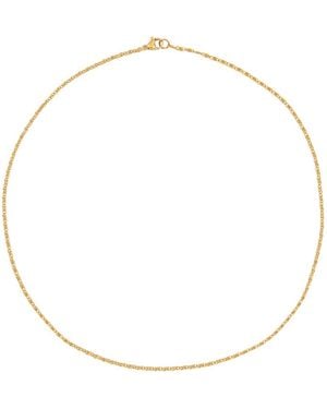 A Weathered Penny Flora Necklace - Metallic