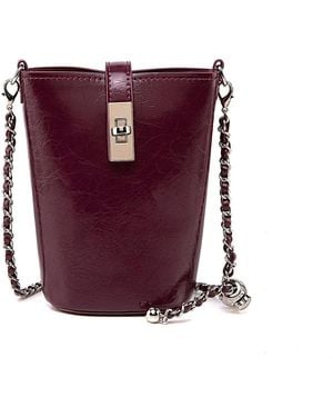 Mkf Collection - J'omor Evelina Mini Bucket Bag - Purple