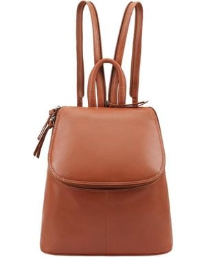 Lloyd Baker Padma Leather Backpack - Brown