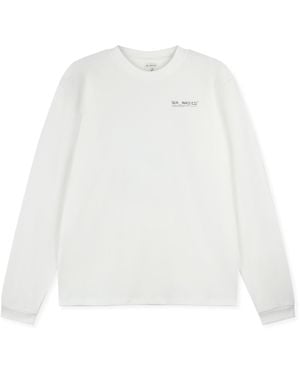 Sea_Washed Neutrals Sw X Tjw Classic Long Sleeve, Trompe Surf - White