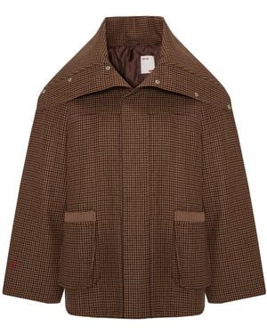 Pcfg Oversized Puffer Coat - Brown