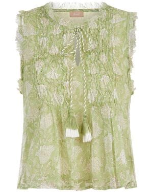 Liminal Lola Blouse - Green