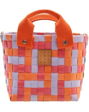 Yourhandbags Bergamot Small Basket Bag - Orange