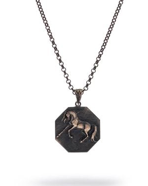 Ebru Jewelry Freedom Rider Sterling Necklace - White