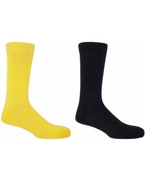 Peper Harow - Made in England Sunshine & Classic Socks - Green