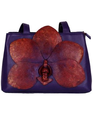 F3Rog by Rana Orchid Shoulder Bag - Red