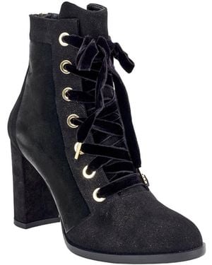 Moon D'elle Cangiante Ankle Boots - Blue