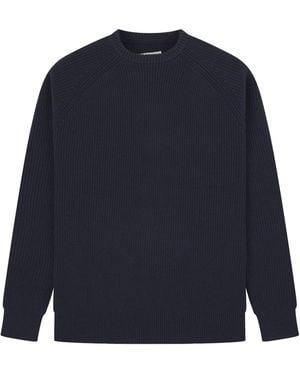 Uskees Crew Knit Jumper - Blue