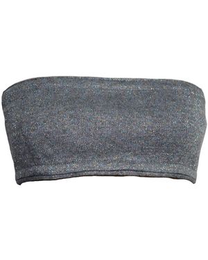 Maria Aristidou Valley Crop Top - Gray