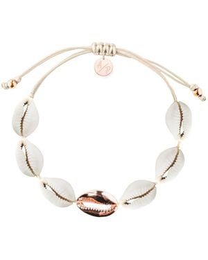 Adriana Pappas Designs Single Mini Shell Bracelet - Metallic