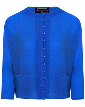 Beatrice von Tresckow Fearne Dolman Cardigan - Blue