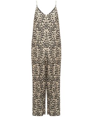 Traffic People Tropical Malady Romper Jumpsuit - Natural