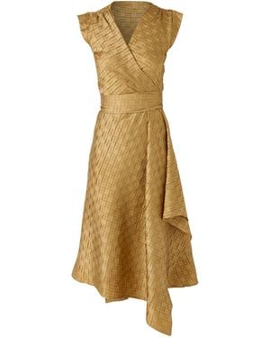 SACHA DRAKE Crown Wrap Dress - Natural