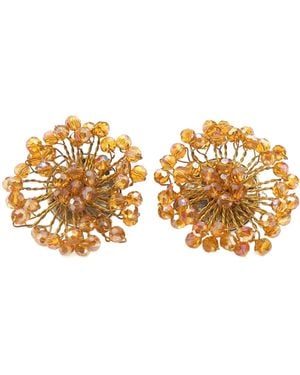 Fairchild Baldwin Button Earrings - Metallic