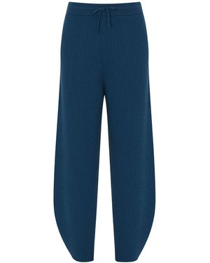 CALLAITE Pure Cashmere Angelina Pants - Blue