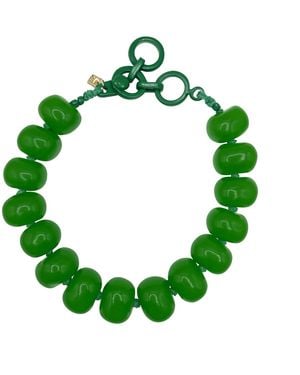 Michael Nash Jewelry Vivienne Resin Necklace - Green