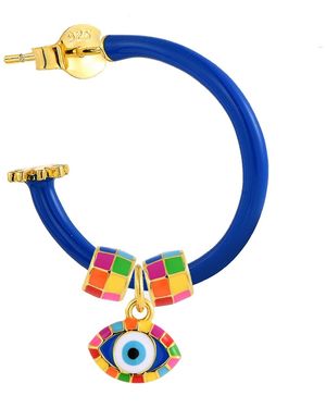 Pinnole Keep An Eye Out Earring Mix - Blue