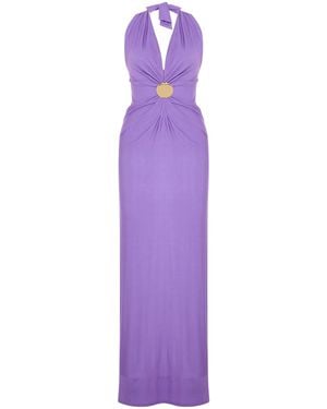 Maison sél Soline Dress - Purple
