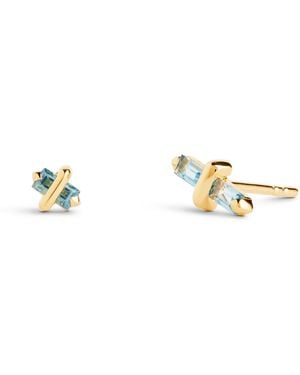 Kasun Candy Kiss Earrings - Metallic
