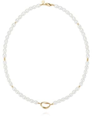 Cote Cache Hyades Freshwater Pearl Necklaces - White