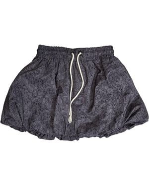 mysimplicated Pop Cola Balloon Skirt - Blue