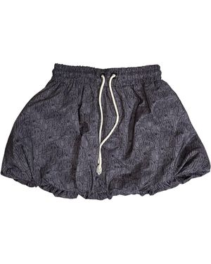 mysimplicated Pop Cola Balloon Skirt - Blue