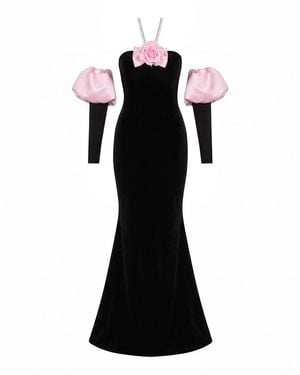 Nur Karaata Mystique Gown - Black