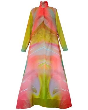 Maxjenny A-Shaped Maxi Dress - Yellow