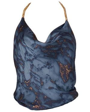 Room 24 Marni Top Marble - Blue