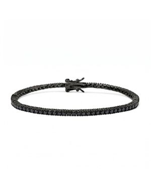 Nialaya Mini Tennis Bracelet - Metallic
