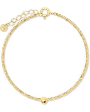 Esterah Ball Double Chain Bracelet - Metallic