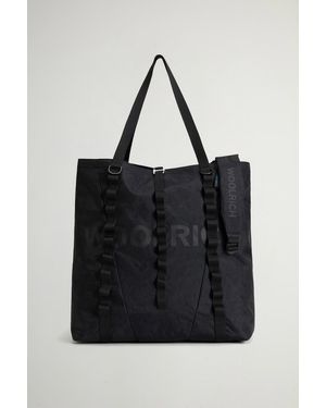 Woolrich Bolso Tote Oversize De X-Pac By Todd Snyder Talla One - Negro