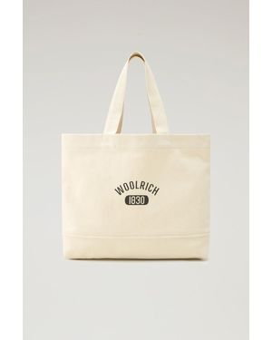 Woolrich Borsa tote bianco - Neutro
