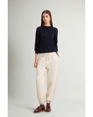 Woolrich Donna Pantaloni Jogging - Neutro