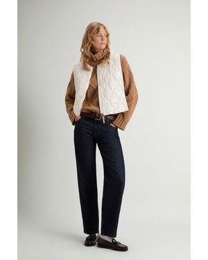 Woolrich Veste Sans Manches Matelassée Pliable En Urban Light Nylon Pour Femme Couleur Taille One - Blanc